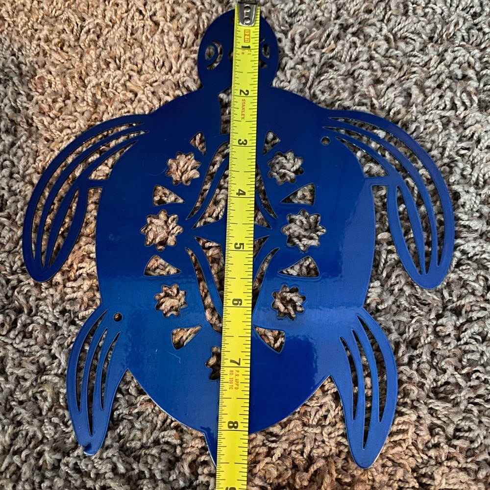 Metal coastal wall hangings - Picture 4 of 5